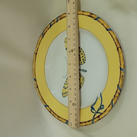 Lynn Chase Designs Butterfly Bamboo Plate - Picture 2 of 3